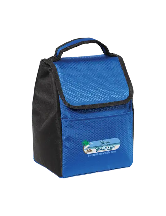 Lunch Bag Twilight Blue/Black Cooler w/Beach Life Logo