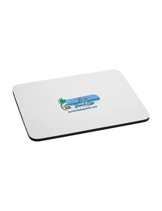 Neoprene Mouse Pad 9.25" x 7.75"  w/Beach Life Logo