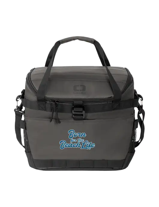 OGIO Dark Grey Sprint 24-Pack Cooler w/Beach Life Text Logo