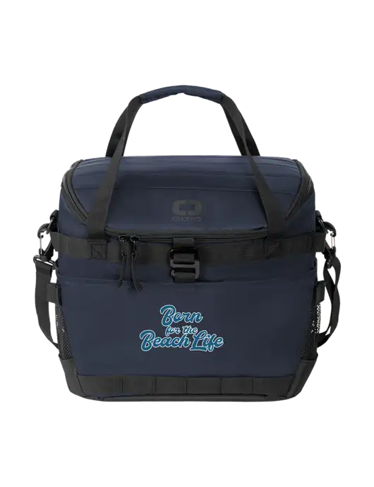 OGIO Navy Sprint 24-Pack Cooler w/Beach Life Text Logo