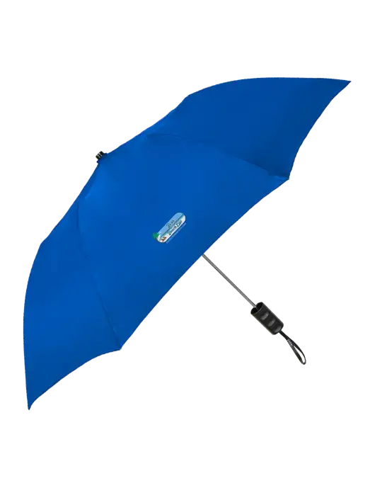 Dark Royal 42" Folding Umbrella  w/Beach Life Logo