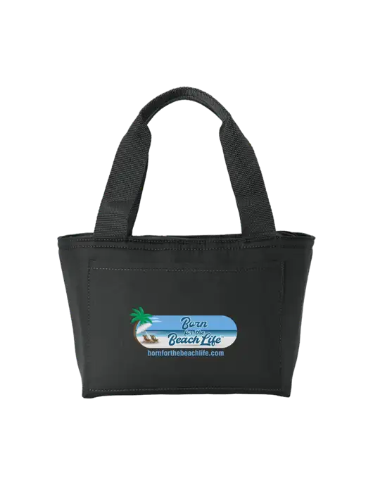 Iso Black Lunch Tote w/Beach Life Logo
