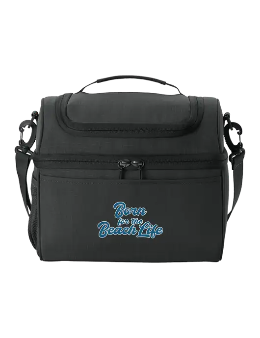 Polar Lunch Black Cooler w/Beach Life Text Logo