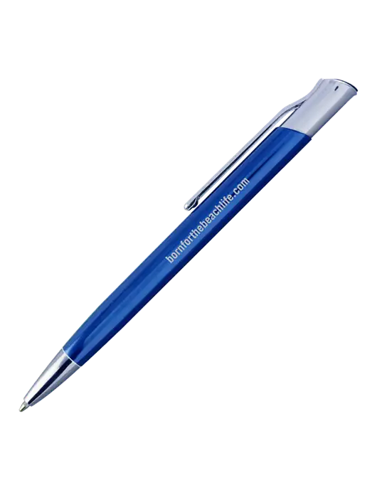 San Malo Slate Pen - Black Ink w/Born for the Beach Life URL